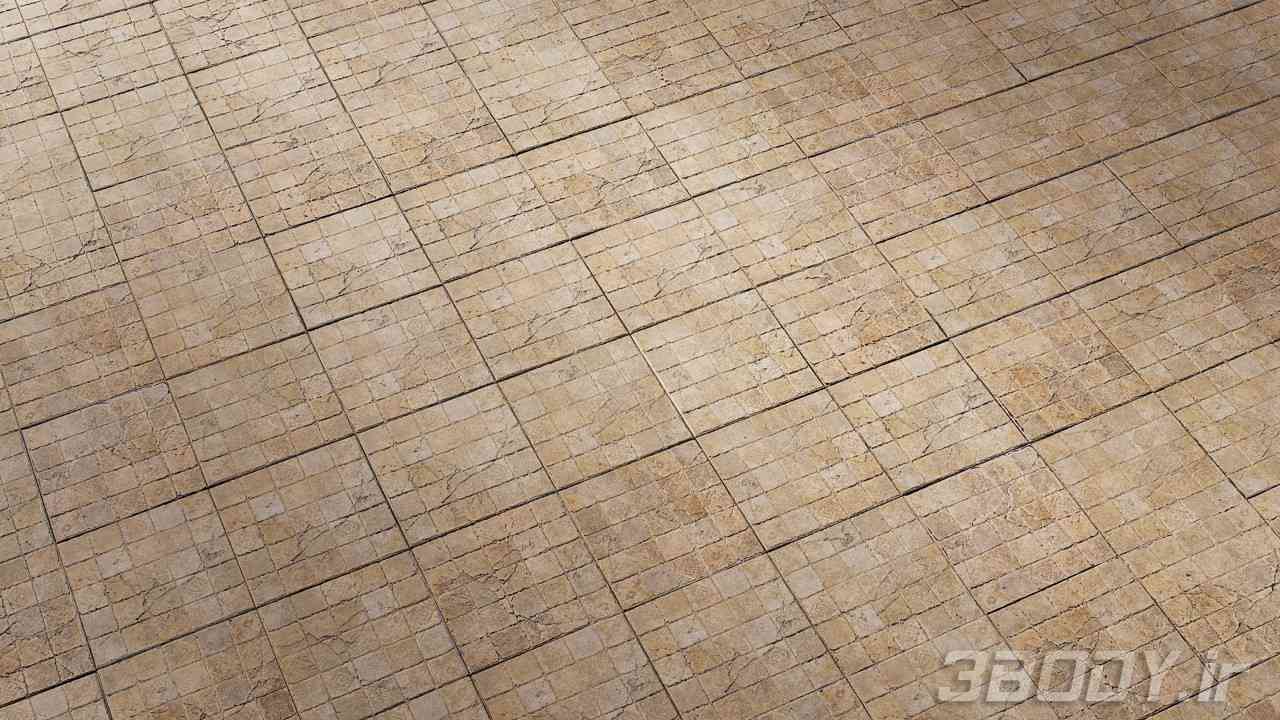 متریال کاشی کف floor tile عکس 1